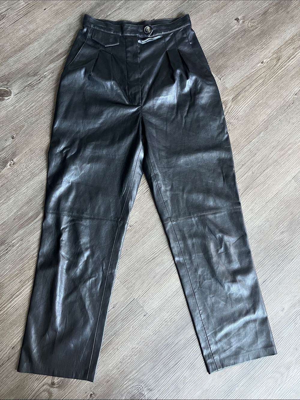NANUSHKA Leather Chinos